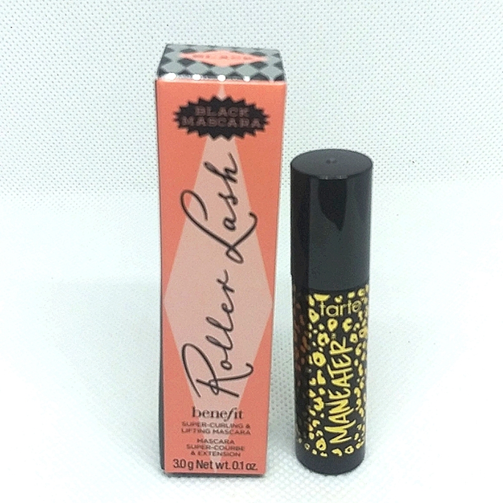 BUNDLE Tarte Maneater Mascara & Benefit Roller Lash Mascara deluxe